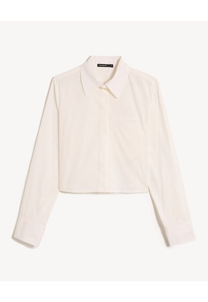 Blusa Para Mujer Manga Larga Color Crudo Marca Seven Seven #28124100