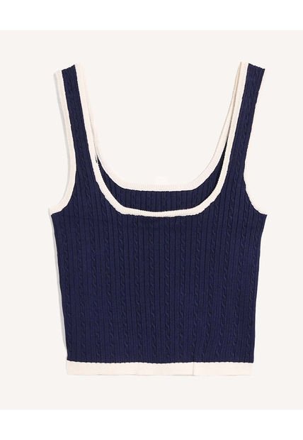 Camiseta Para Mujer Manga Sisa Moda Color Azul Marca Seven Seven #28096290