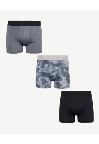 Pack X3 Boxer Medio X3 Para Hombre Azul Seven Seven Seven Seven