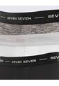 Pack X 3 Bóxer Medio En Microfibra X3 Para Hombre Blanco Seven Seven de Seven Seven