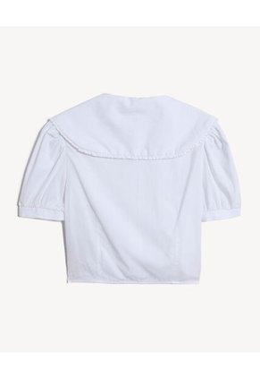 Blusa Para Mujer Manga Corta Color Crudo Marca Seven Seven #28124081