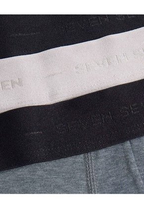 Pack X3 Boxer Medio X3 Para Hombre Azul Seven Seven