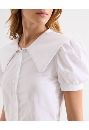 Blusa Para Mujer Manga Corta Color Crudo Marca Seven Seven #28124081