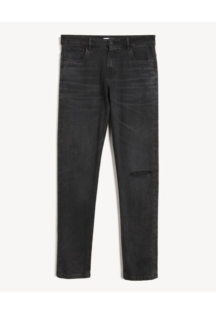 Jean Slim Tono Negro  Para Hombre Negro Seven Seven
