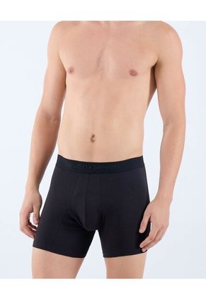 Pack X 3 Bóxer Medio X3 Para Hombre Negro Seven Seven