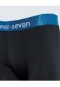 Pack X 3 Bóxer Corto X3 Para Hombre Negro Seven Seven de Seven Seven