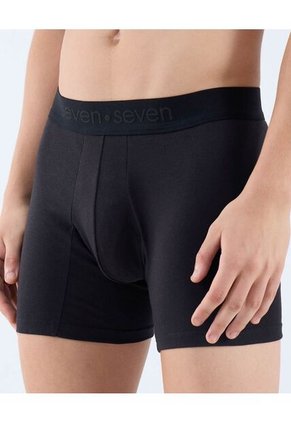 Pack X 3 Bóxer Medio X3 Para Hombre Negro Seven Seven