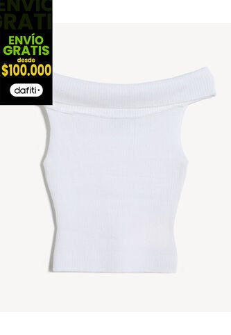 Camiseta Para Mujer Manga Sisa Moda Color Crudo Marca Seven Seven #28096270 Seven Seven