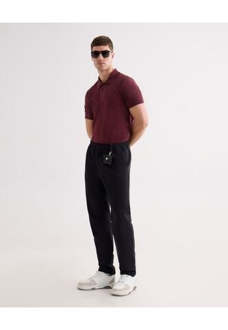 Pantalón Chino Relax Fit  Para Hombre Negro Seven Seven Seven Seven