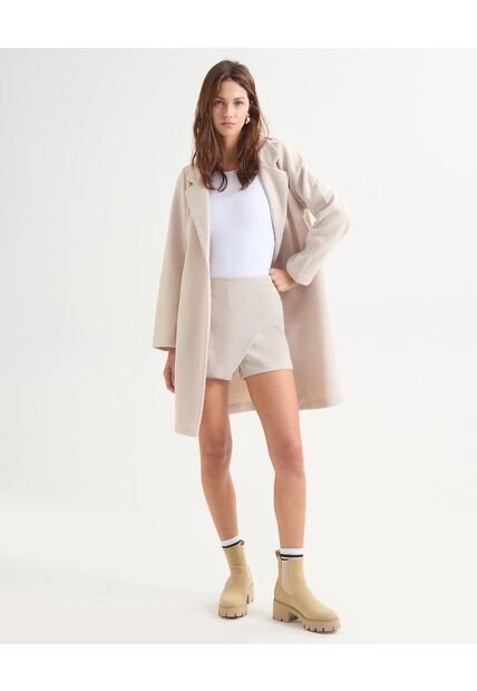 Short Para Mujer  Color Beige Marca Seven Seven #28191042