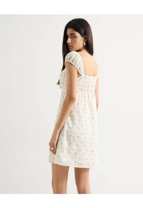 Vestido Para Mujer M/C Corto Color Crudo Marca Seven Seven #28171376