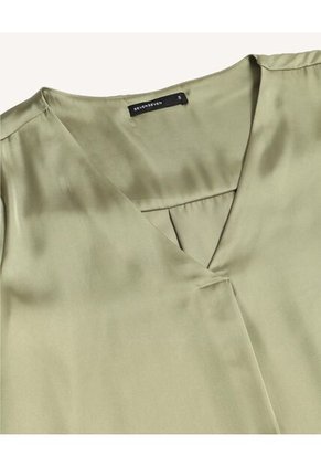 Blusa Para Mujer Manga 3/4 Color Verde Marca Seven Seven #28124089