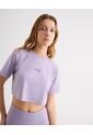 Crop Top Estampado  Para Mujer Lila Seven Seven de Seven Seven
