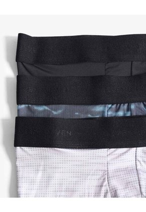 Pack X3 Bóxer Medio X3 Para Hombre Negro Seven Seven