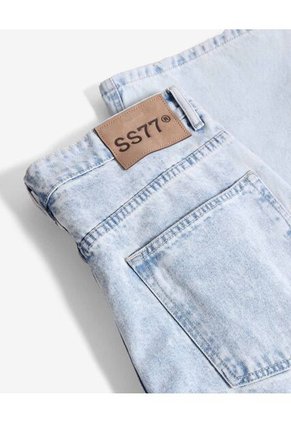 Jean Loose Tono Claro Para Hombre Azul Seven Seven