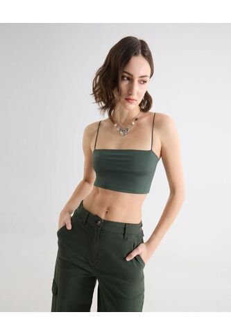 Camiseta Para Mujer Manga Sisa Moda Color Verde Marca Seven Seven #28096457 Seven Seven