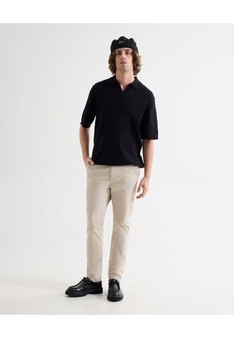 Pantalón Chino  Para Hombre Beige Seven Seven Seven Seven