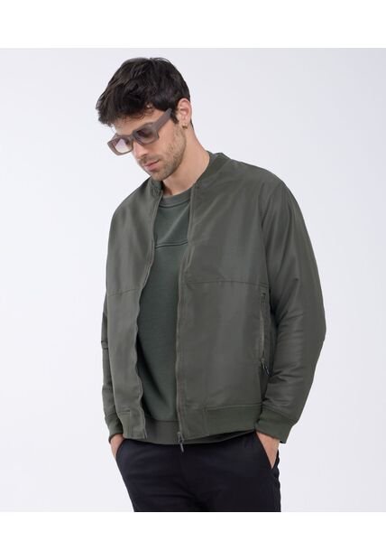Chaqueta Para Hombre Bomber Color Verde  Marca Seven Seven #45080398