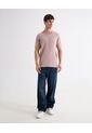 Camiseta De Punto Con Cuello Mao  Para Hombre Taupe Seven Seven de Seven Seven