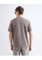 Camiseta Relaxed Fluida  Para Hombre Taupe Seven Seven de Seven Seven