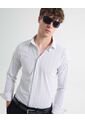 Camisa A Rayas  Para Hombre Blanco Seven Seven de Seven Seven