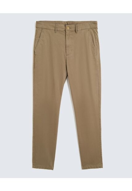Pantalón Chino  Para Hombre Verde Seven Seven
