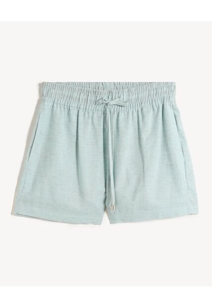 Short Para Mujer Multiusos Plano Color Azul Marca Seven Seven #28191095