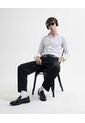 Camisa A Rayas  Para Hombre Blanco Seven Seven de Seven Seven