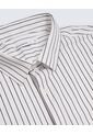 Camisa A Rayas  Para Hombre Blanco Seven Seven de Seven Seven