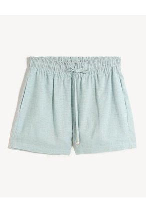 Short Para Mujer Multiusos Plano Color Azul Marca Seven Seven #28191095