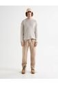 Jeans Loose Tono Caqui  Para Hombre Beige Seven Seven de Seven Seven