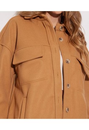 Chaqueta Para Mujer  Color Camel Marca Seven Seven #28080873