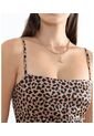 Blusa Para Mujer Manga Sisa Color Camel Marca Seven Seven #28123996 de Seven Seven