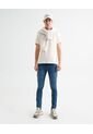 Jeans Skinny Tono Medio  Para Hombre Azul Seven Seven de Seven Seven