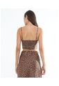 Blusa Para Mujer Manga Sisa Color Camel Marca Seven Seven #28123996 de Seven Seven