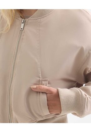 Chaqueta Para Mujer Bomber Color Beige Marca Seven Seven #28080971