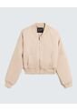 Chaqueta Para Mujer Bomber Color Beige Marca Seven Seven #28080971 de Seven Seven