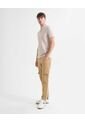 Pantalón Cargo Parachute  Para Hombre Camel Seven Seven de Seven Seven