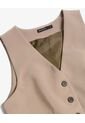 Chaleco Para Mujer Plano Color Beige Marca Seven Seven #28250149 de Seven Seven