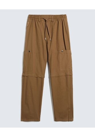 Pantalón Desmontable  Para Hombre Café Seven Seven Seven Seven