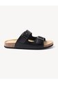 Sandalias Hebillas Ajustables  Para Hombre Negro Seven Seven de Seven Seven