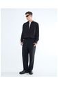 Pantalón Straight  Para Hombre Negro Seven Seven de Seven Seven
