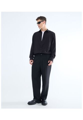 Pantalón Straight  Para Hombre Negro Seven Seven Seven Seven