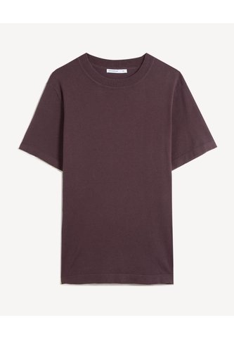 Camiseta Básica   Para Hombre Café Seven Seven Seven Seven