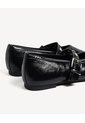 Baletas Tira Con Taches  Para Mujer Negro Seven Seven de Seven Seven