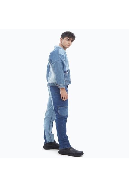 Jean Para Hombre Slim Taper Color Azul Medio Marca Seven Seven #45160470