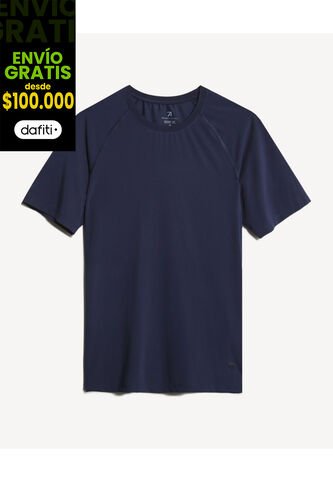 Camiseta Para Hombre Manga Corta Cuello Redondo Color Azul Marca Seven Seven #45092689 Seven Seven