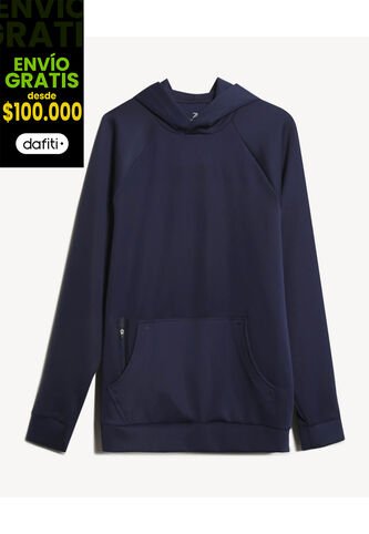 Buzo Para Hombre Hoodie Color Azul Marca Seven Seven #45060701 Seven Seven