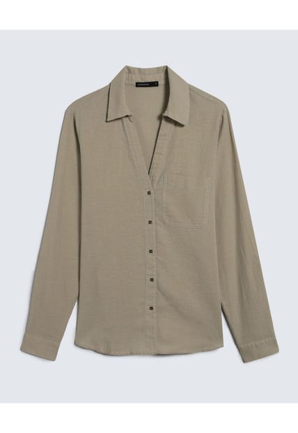 Blusa Para Mujer Manga Larga Color Verde Claro Marca Seven Seven #28123938