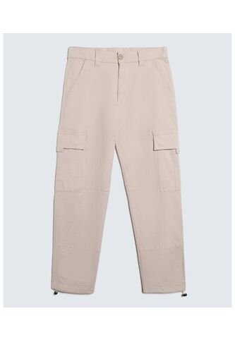 Pantalón Parachute Cargo  Para Hombre Gris Seven Seven Seven Seven